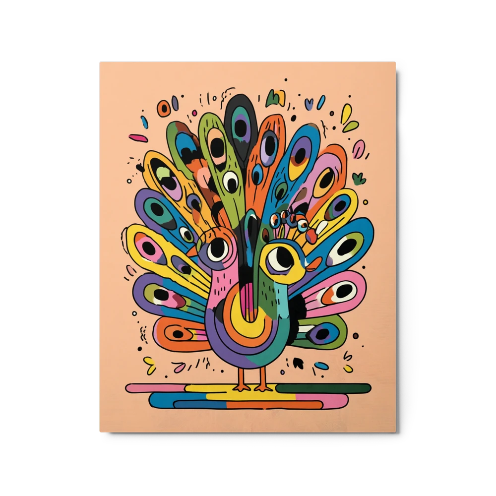 Spectrum Peacock | Art Print