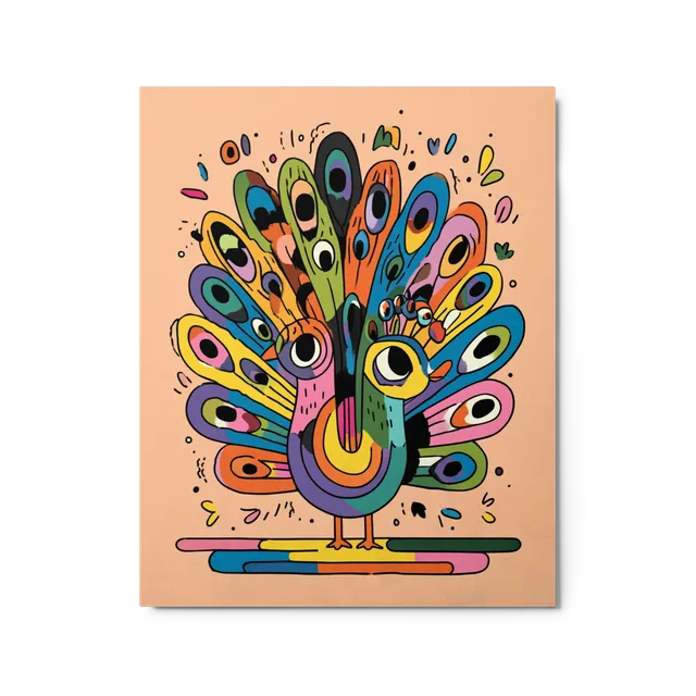 Spectrum Peacock | Art Print