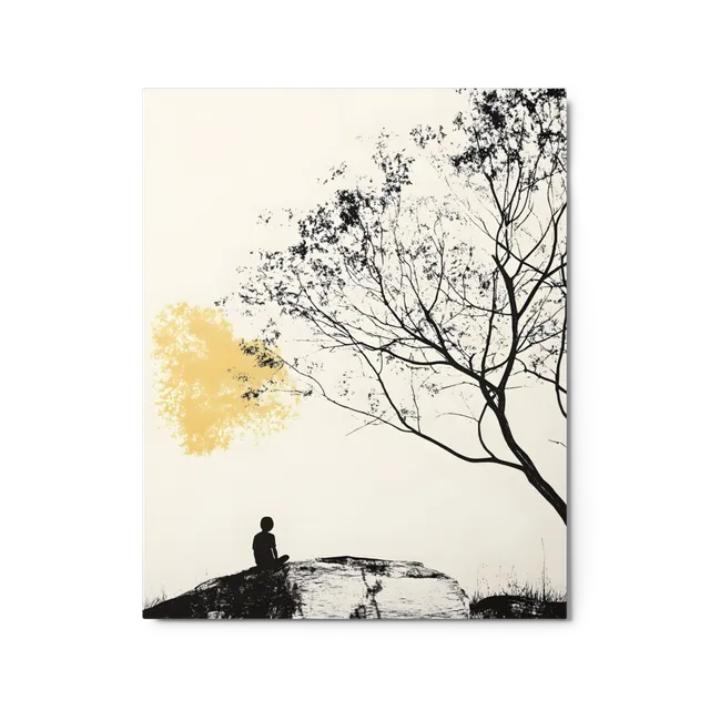 Under the Golden Sentinel | Art Print