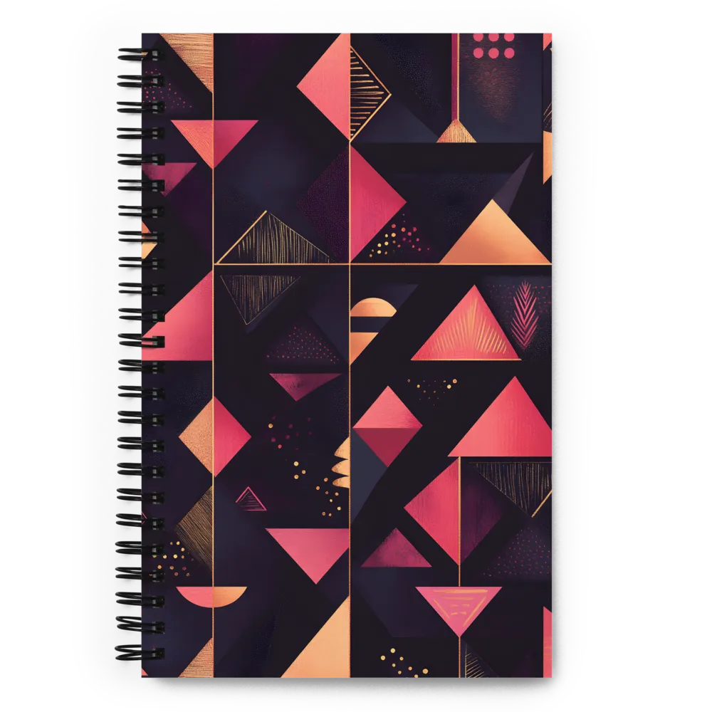 Geometric Harmony 
 Spiral Notebook | 140 pages