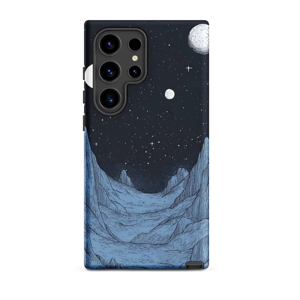 Cosmic Landscape Illustration | Phone Case