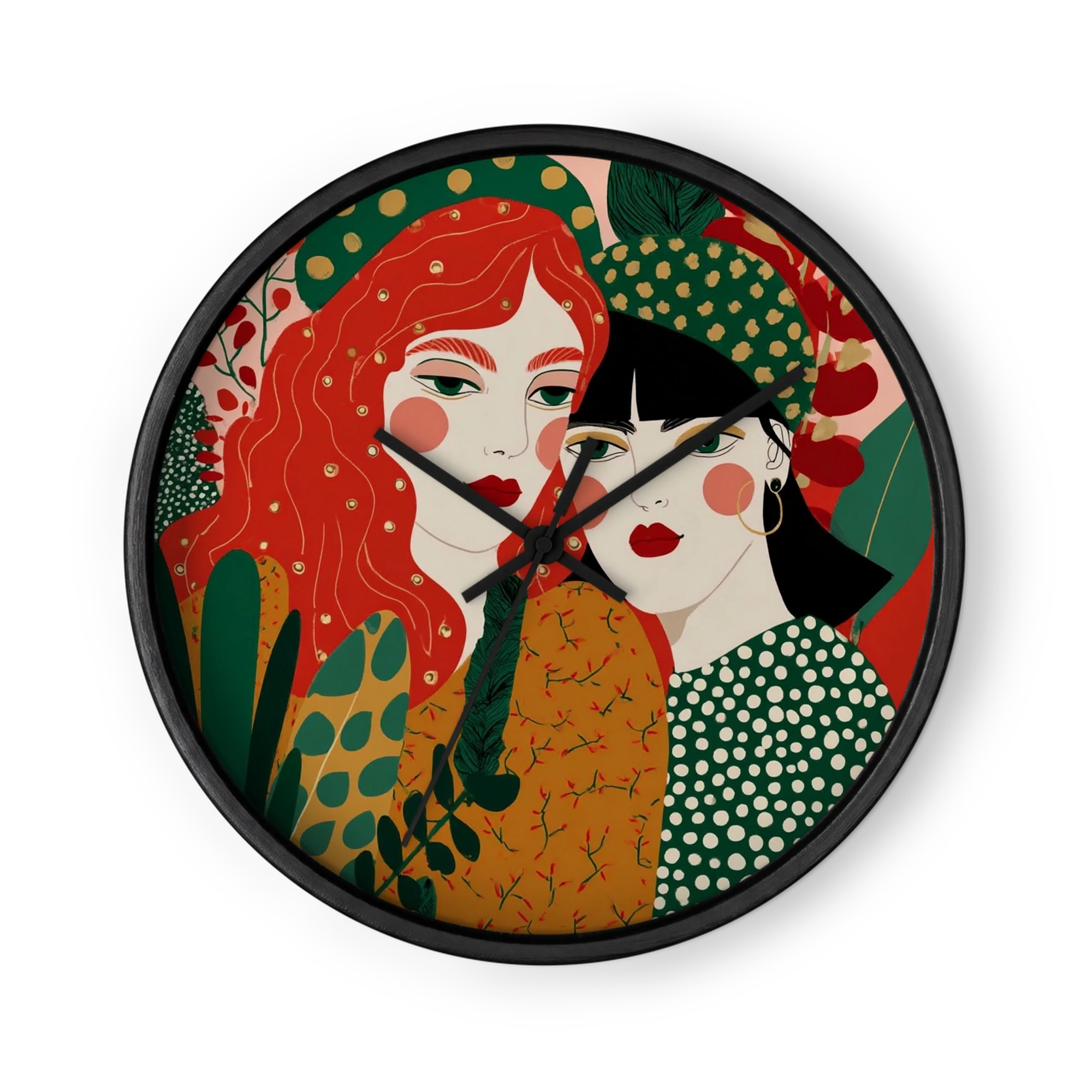 Two Women in Botanical Garden