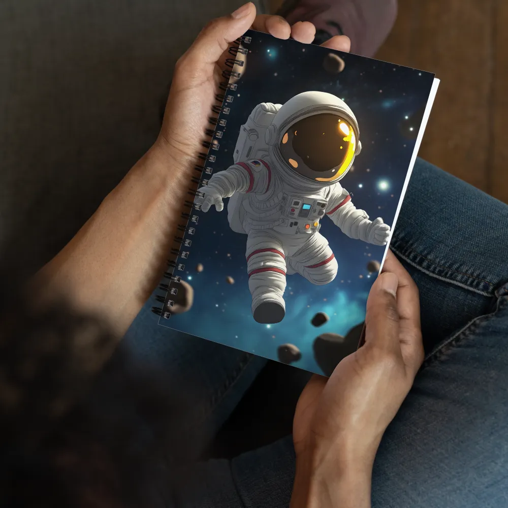 Cosmic Voyager 
 Spiral Notebook | 140 pages