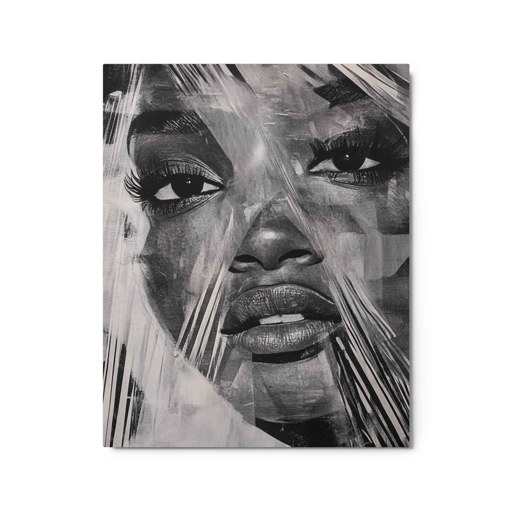 Veiled Gaze 
 Canvas | 12″x 18″