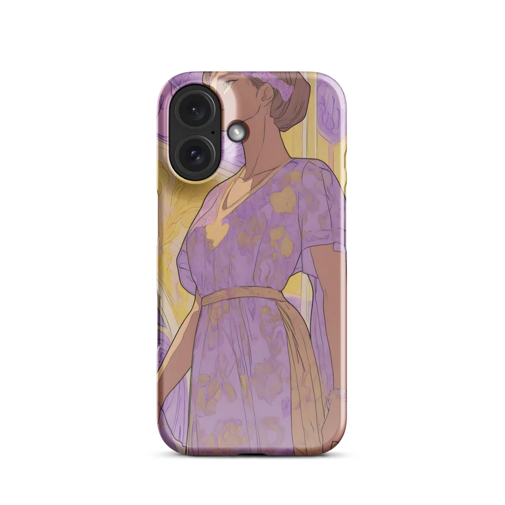 Grace of Lavender Gold 
 iPhone 17 Pro Max | Snap Case