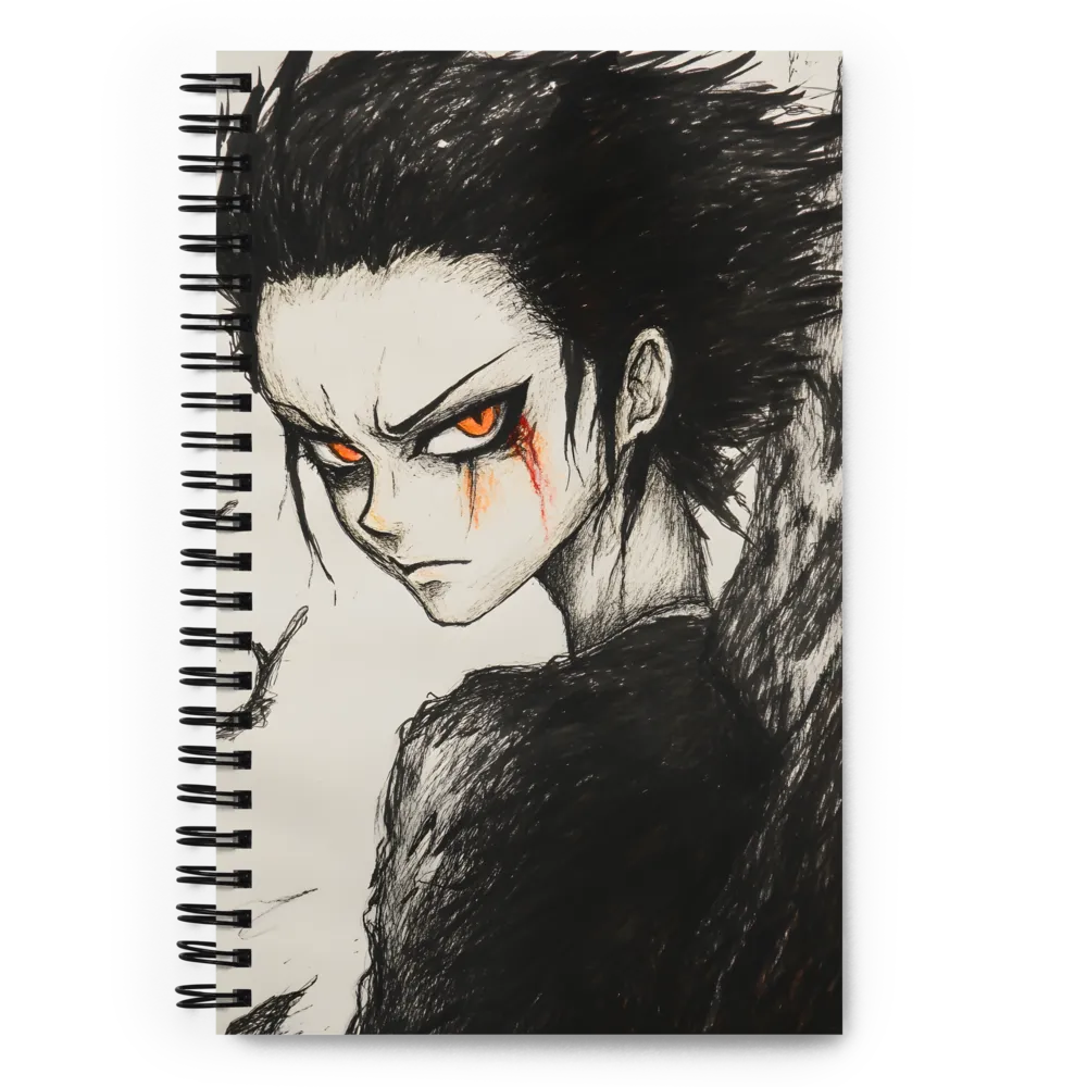 Intense Gaze 
 Spiral Notebook | 140 pages