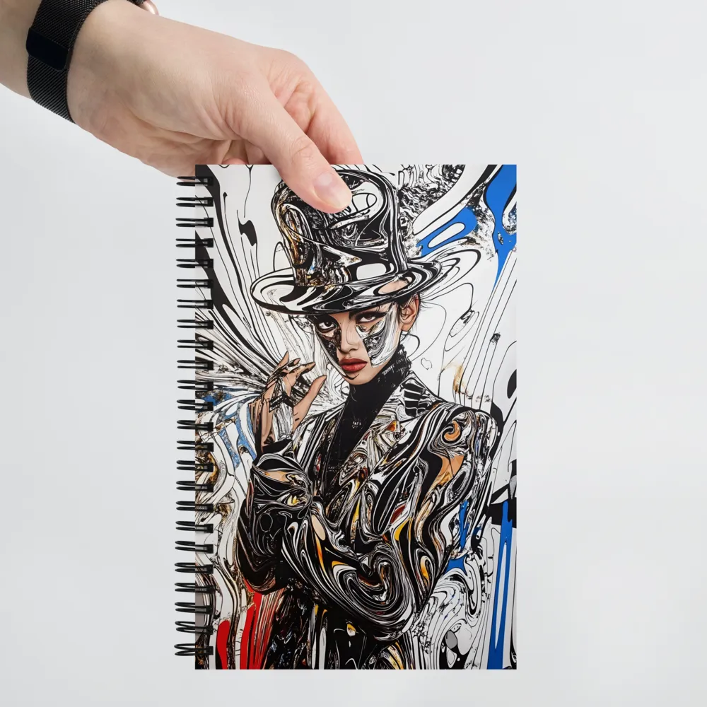 Echoes of Fluidity 
 Spiral Notebook | 140 pages