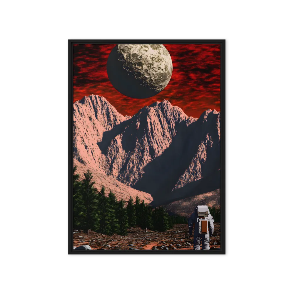 Crimson Horizon | Art Print