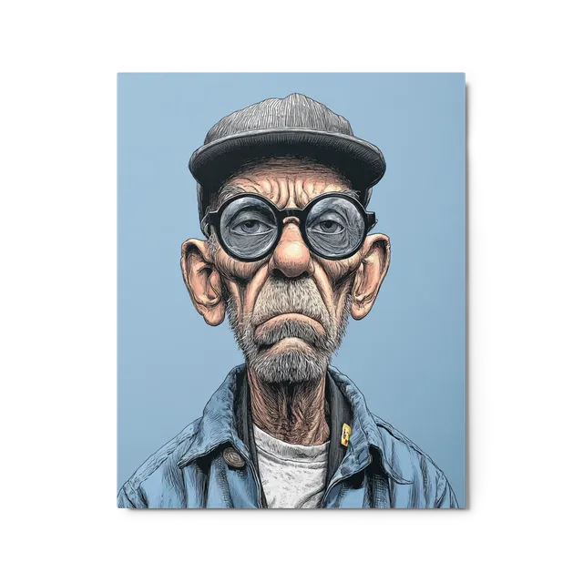 Grumpy Gentleman | Art Print