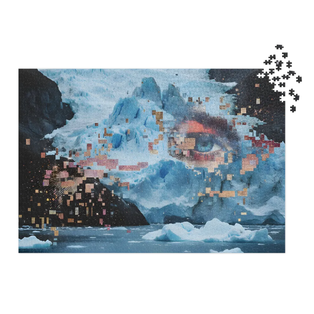 Melting Gaze of the Glacier | Jigsaw Puzzles