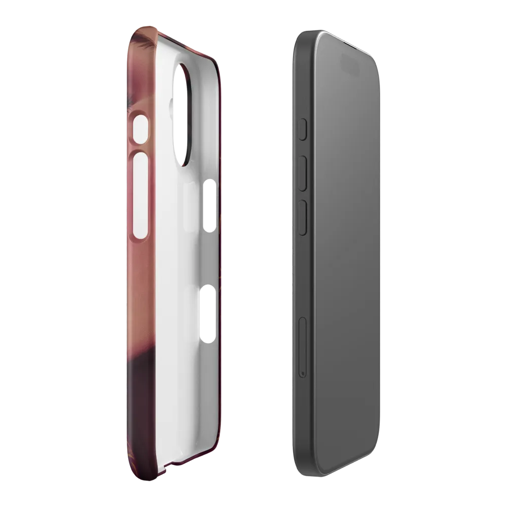 Crimson Gaze 
 iPhone 14 Plus | Snap Case