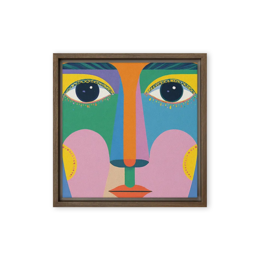 Geometric Persona 
 Canvas | 8″x 8″