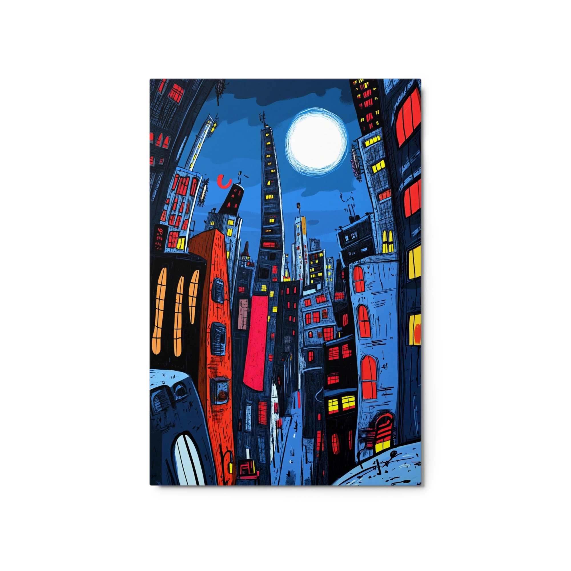 Moonlit Urbanity