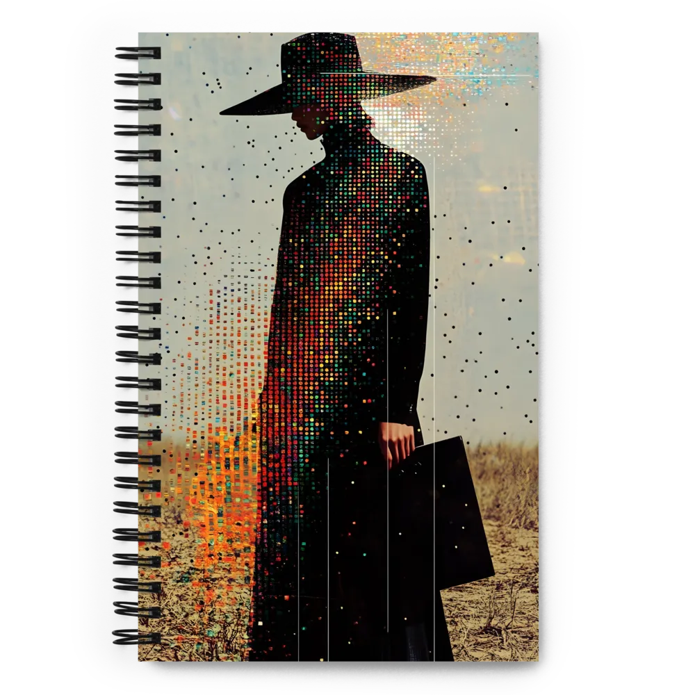 Digital Wanderer 
 Spiral Notebook | 140 pages
