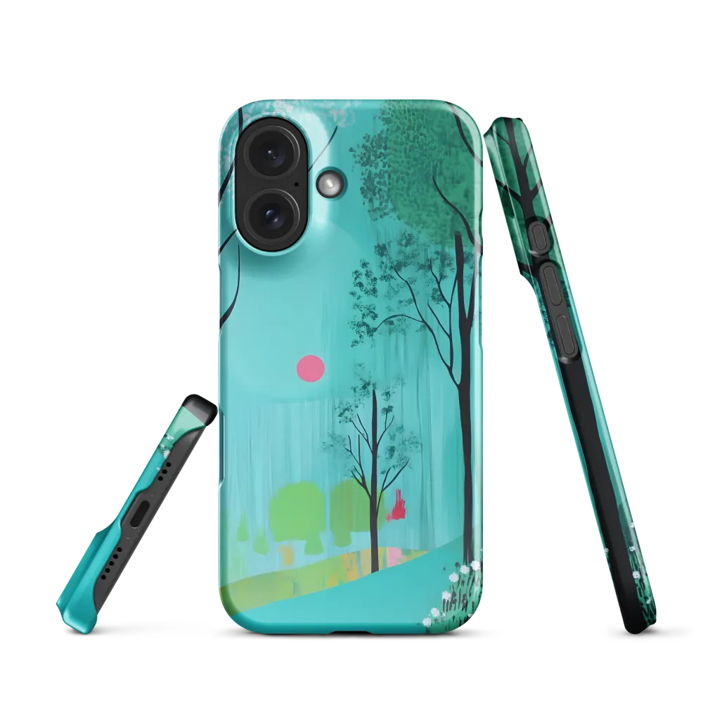 Teal Forest Serenade 
 iPhone 16 | Snap Case