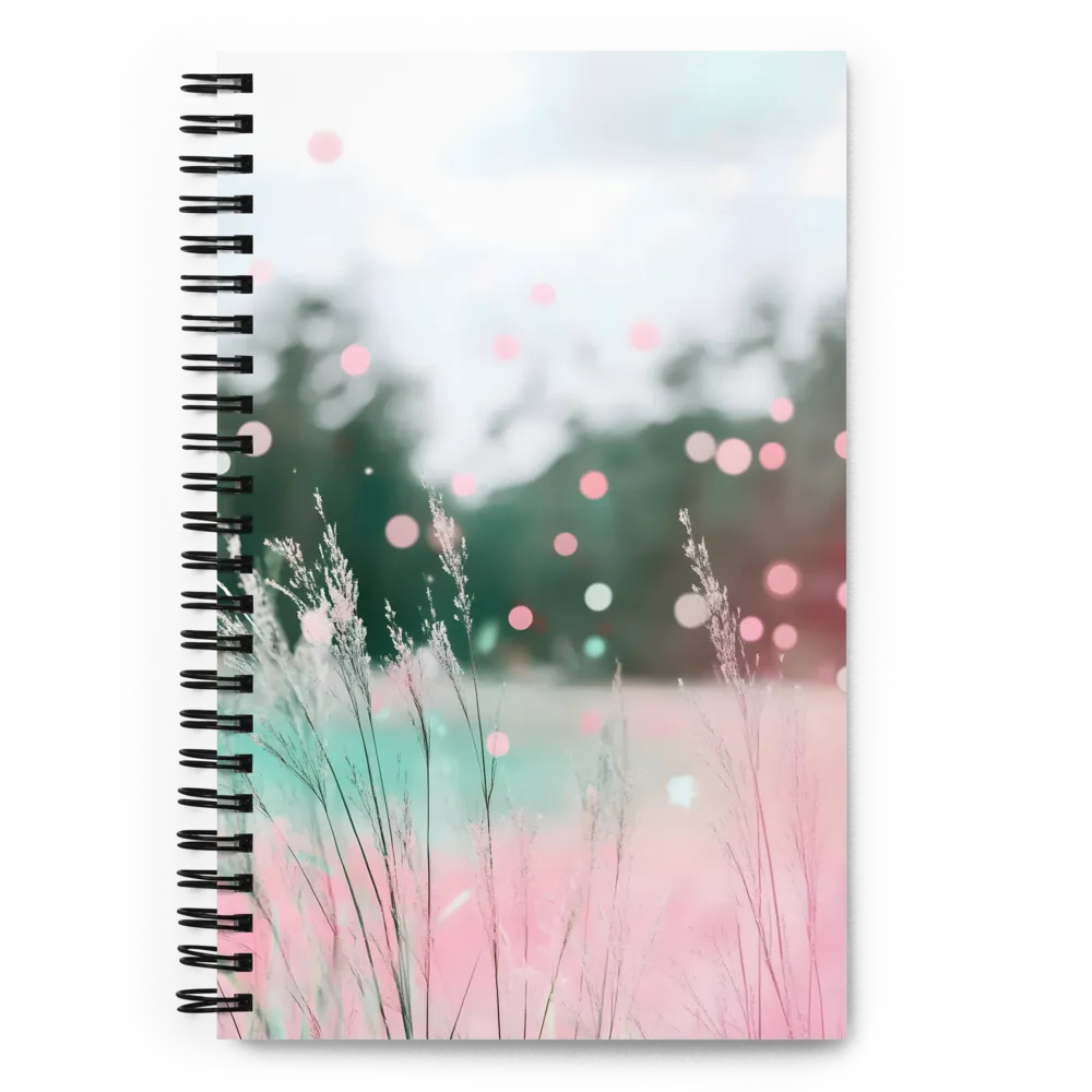 Dreamy Meadow Bokeh 
 Spiral Notebook | 140 pages