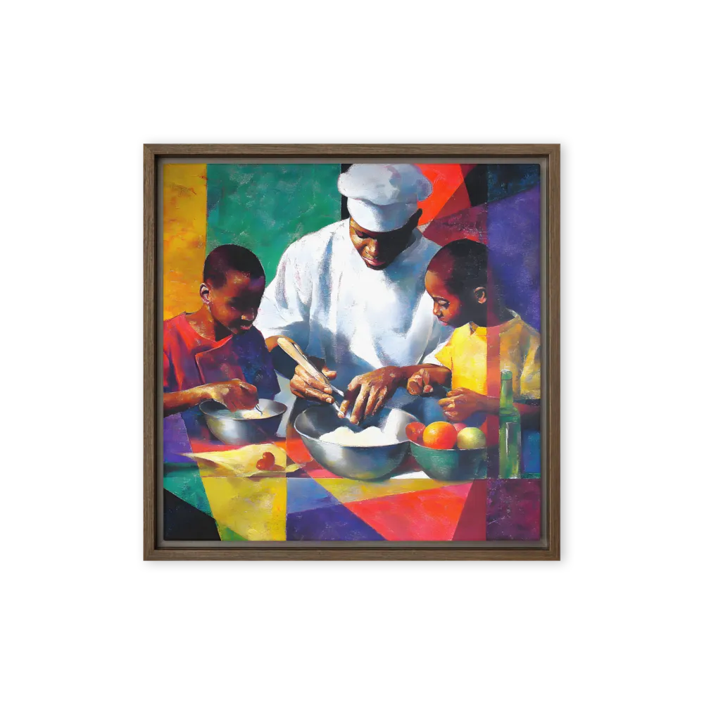 Culinary Lesson 
 Canvas | 8″x 8″