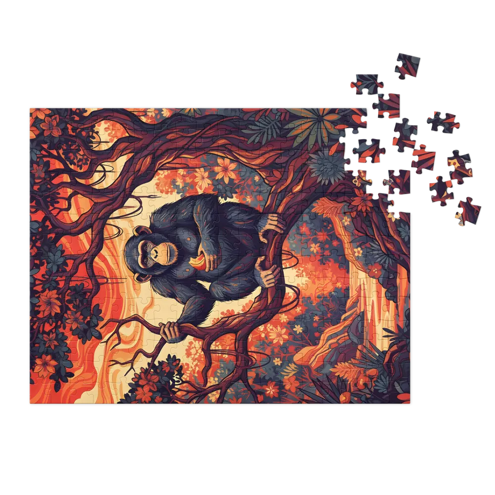 Sunset Chimp