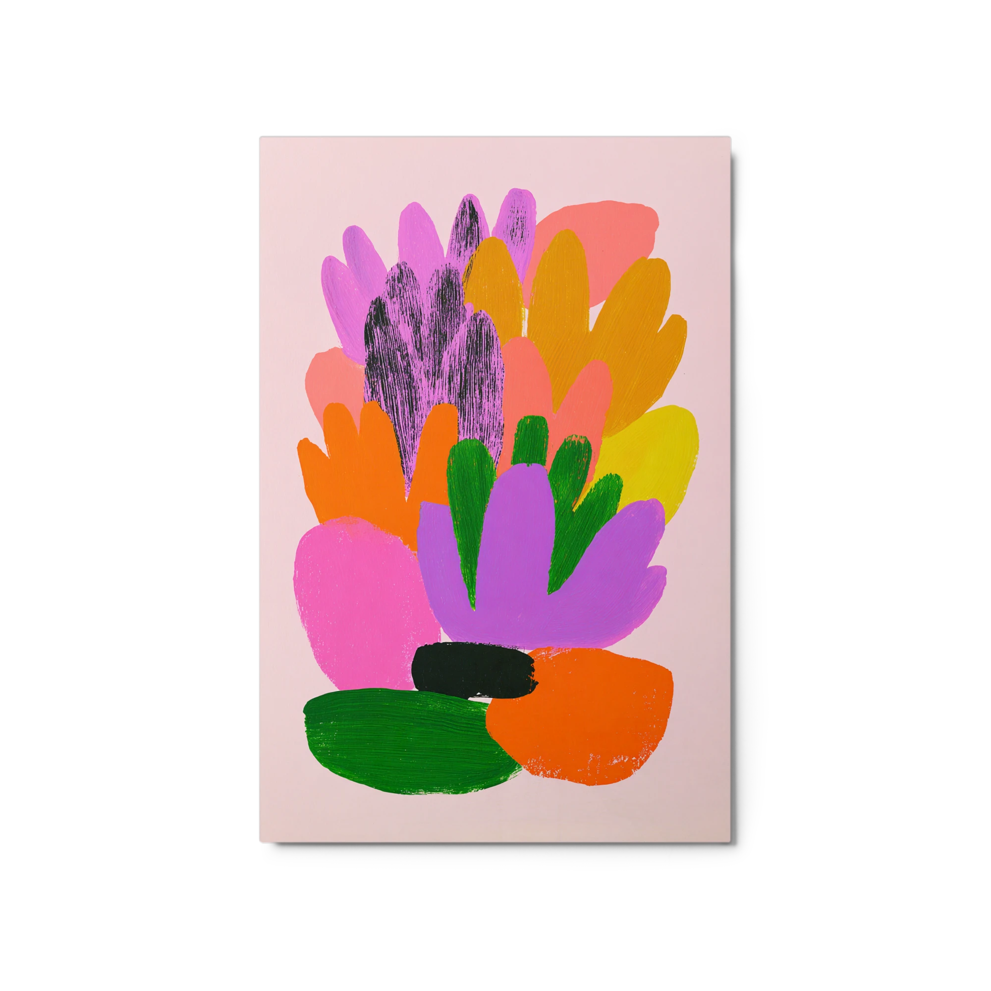 Abstract Petals in Bloom