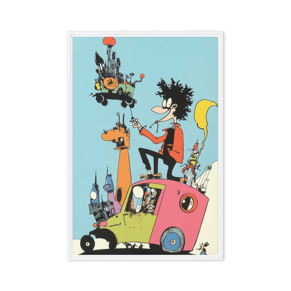 Fantastical Vehicle Adventure | Art Print