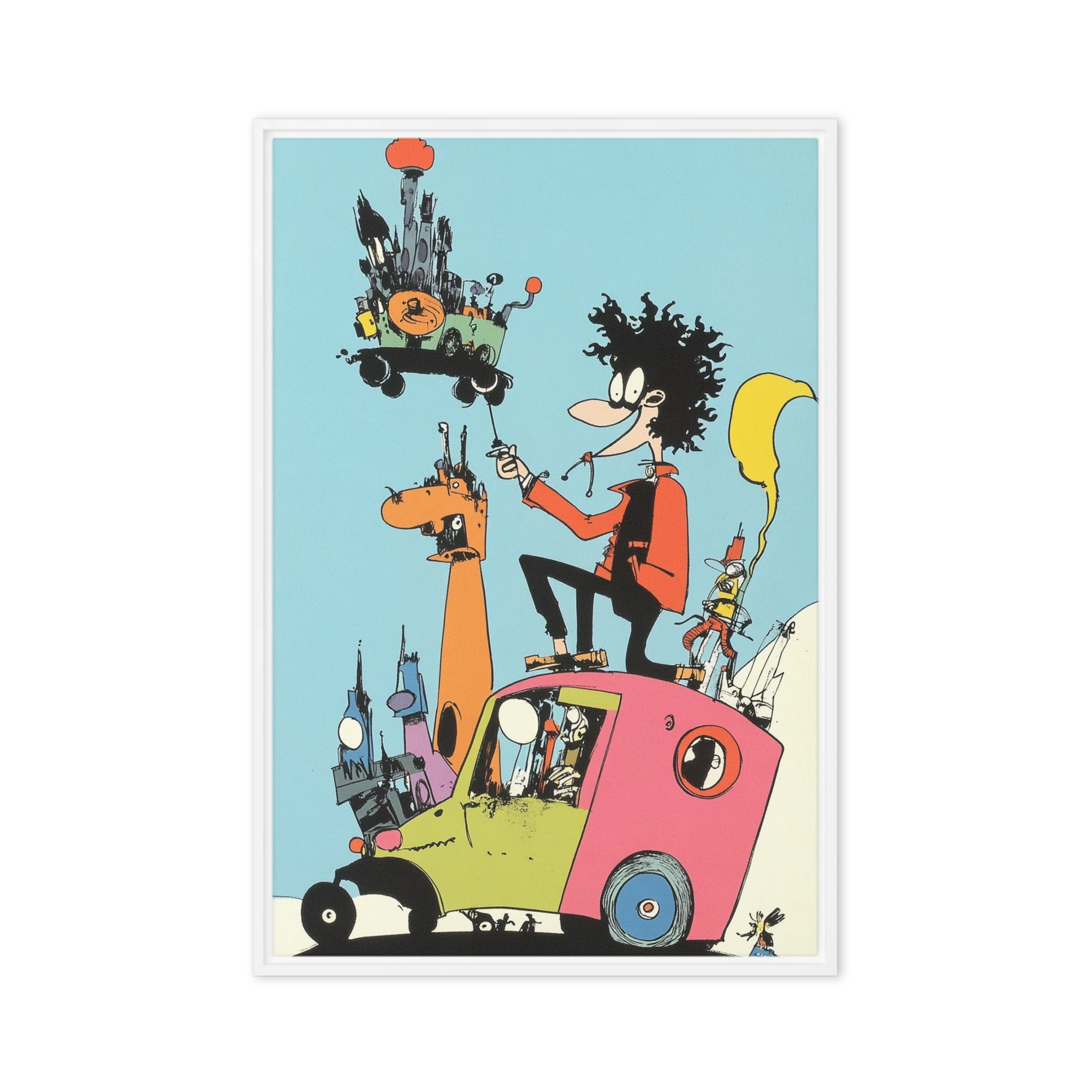 Fantastical Vehicle Adventure | Art Print