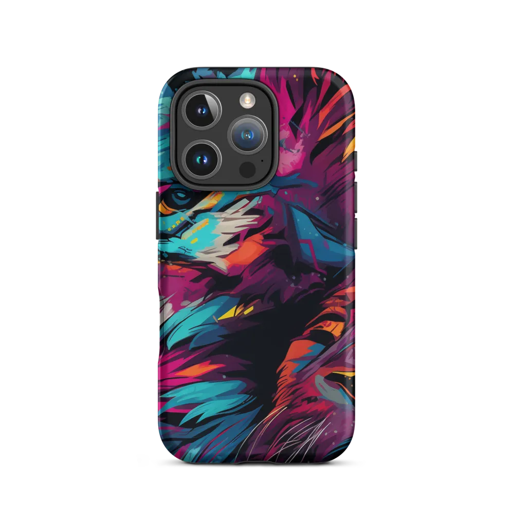Abstract Pop Art Lion | Phone Case