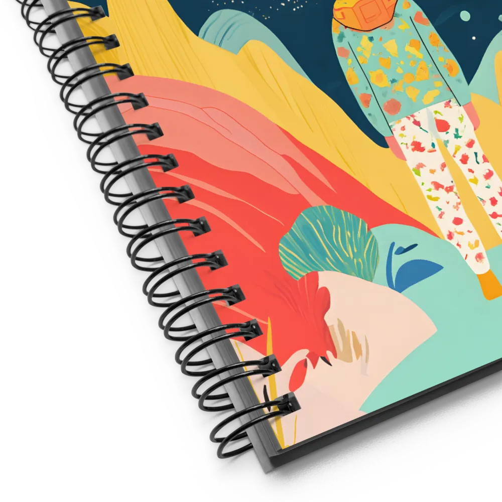 Cosmic Journey 
 Spiral Notebook | 140 pages