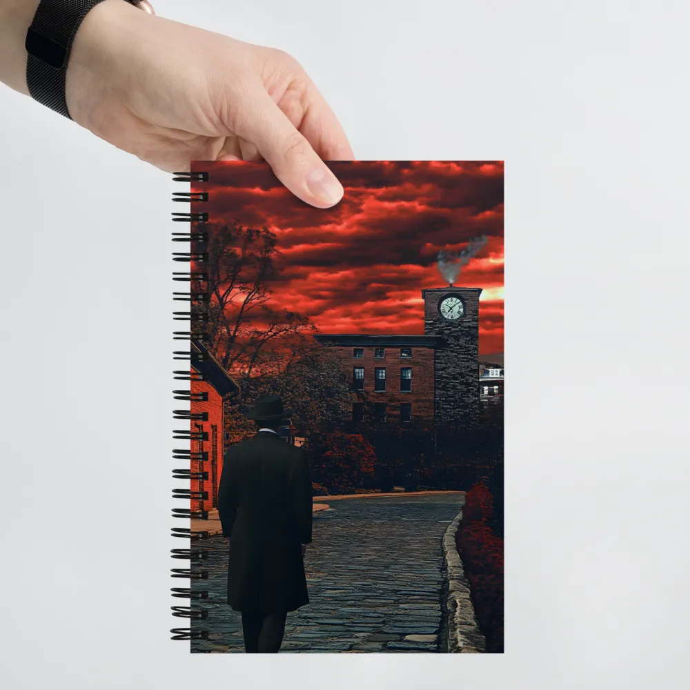 The Ominous Path 
 Spiral Notebook | 140 pages