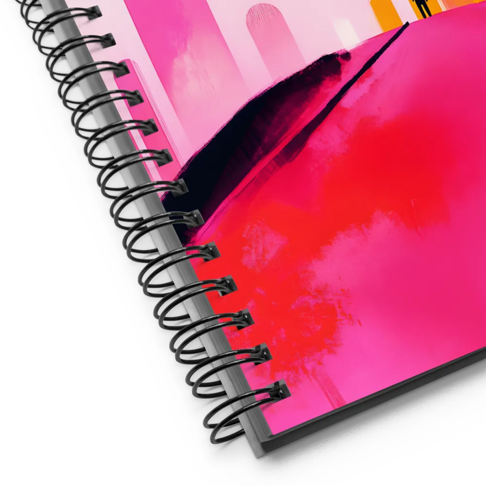 Urban Dreamscape Wanderer 
 Spiral Notebook | 140 pages