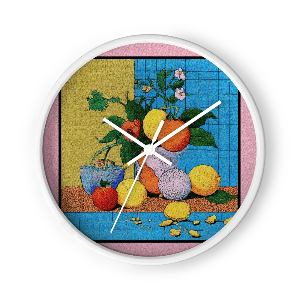 Pointillist Citrus Still Life