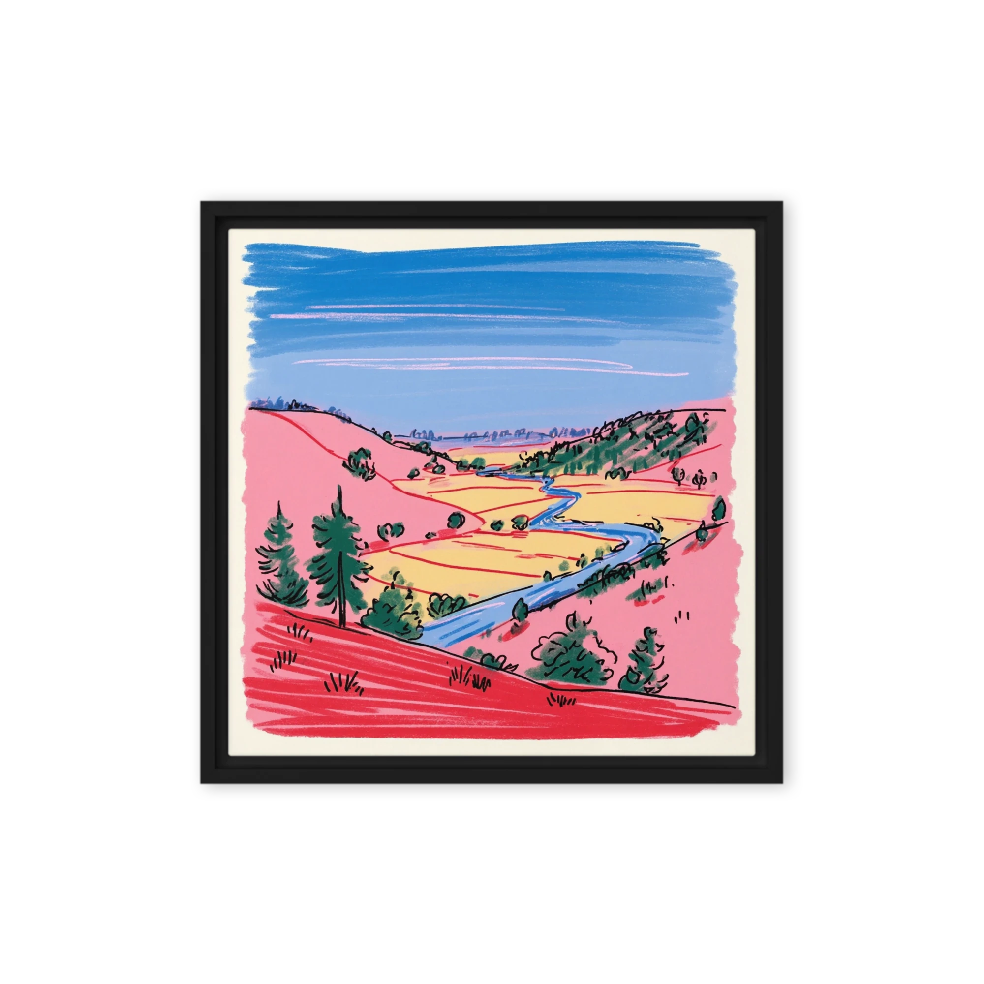 Crimson Valley River