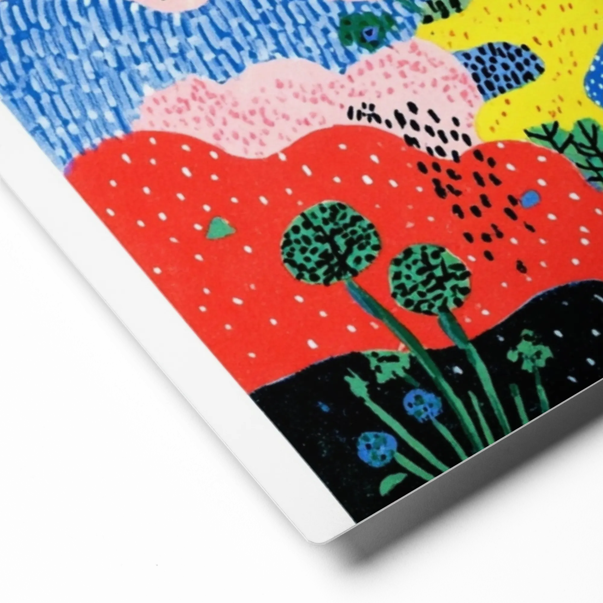 Whimsical Village Hills | Art Print