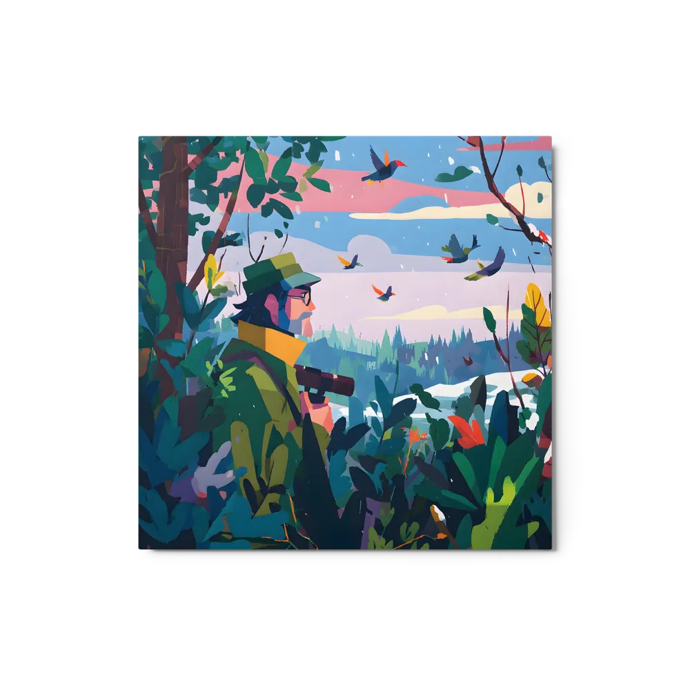 Winter Forest Gazer | Art Print