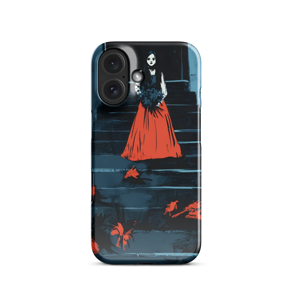 The Descent in Crimson and Blue 
 iPhone 15 Pro Max | MagSafe® Tough Case