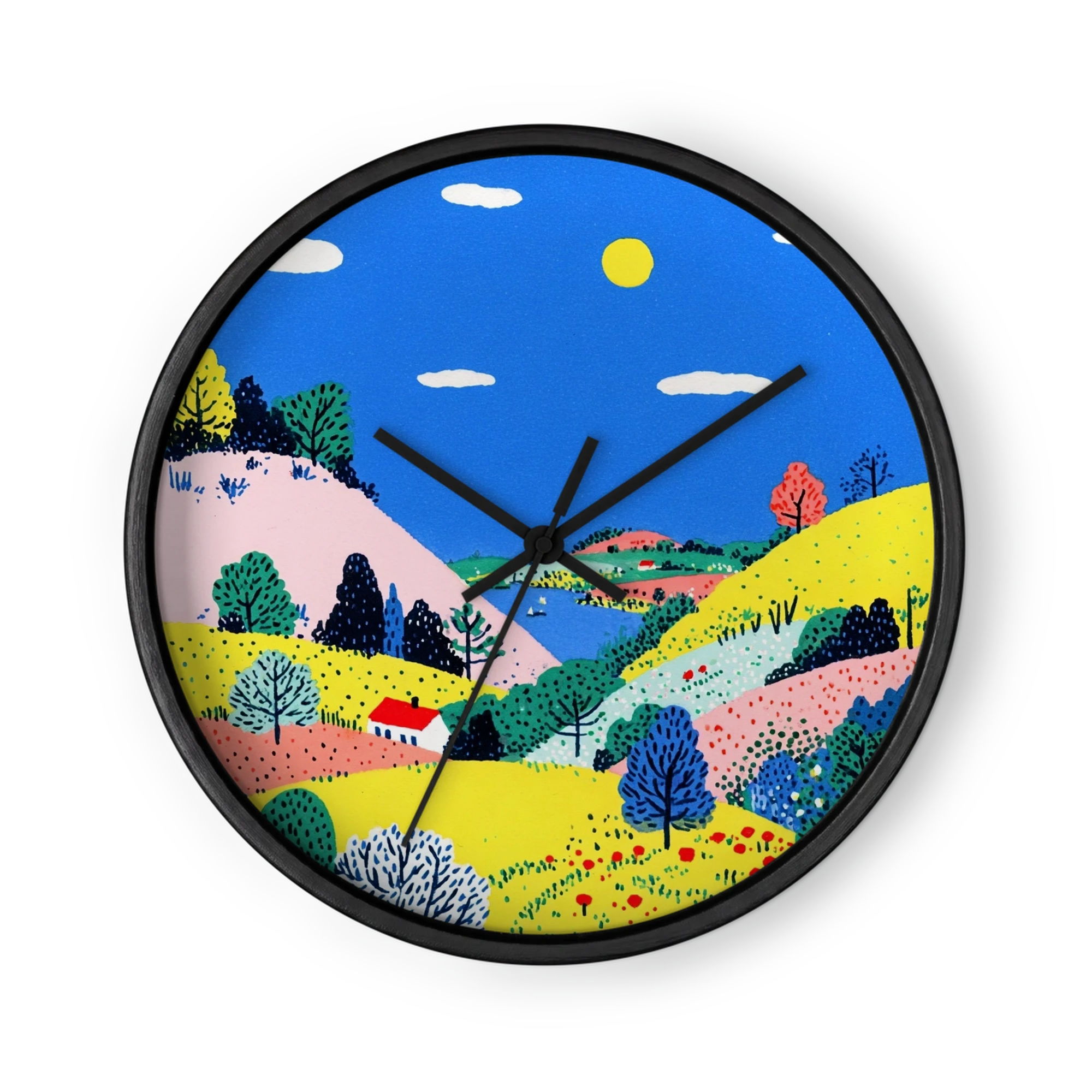 Vibrant Countryside Hills