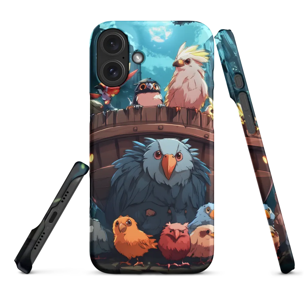 Fantasy Birds Group Illustration | Phone Case