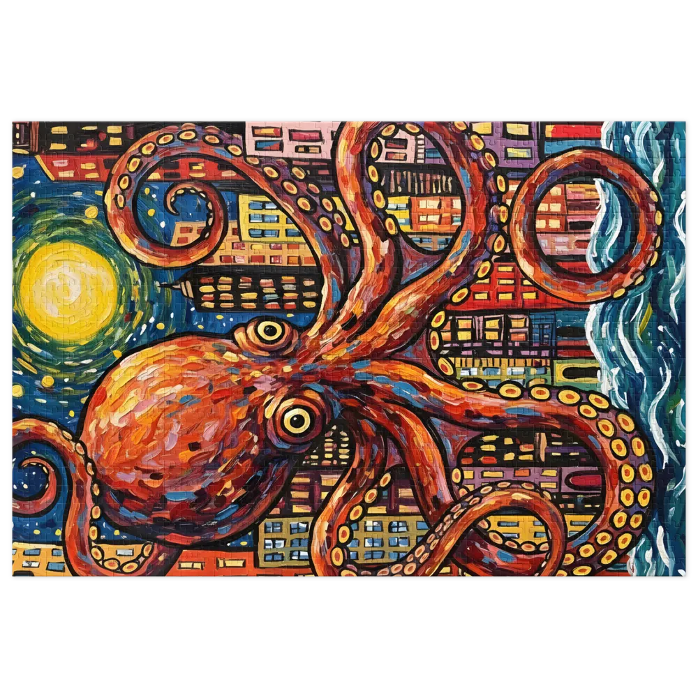 Moonlit Octopus | Jigsaw Puzzles