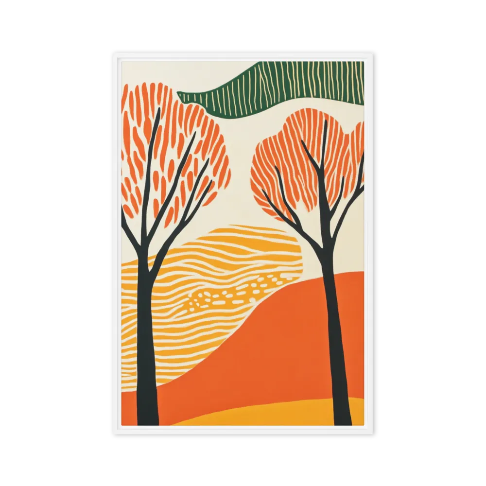 Abstract Autumn Landscape 
 Canvas | 12″x 18″