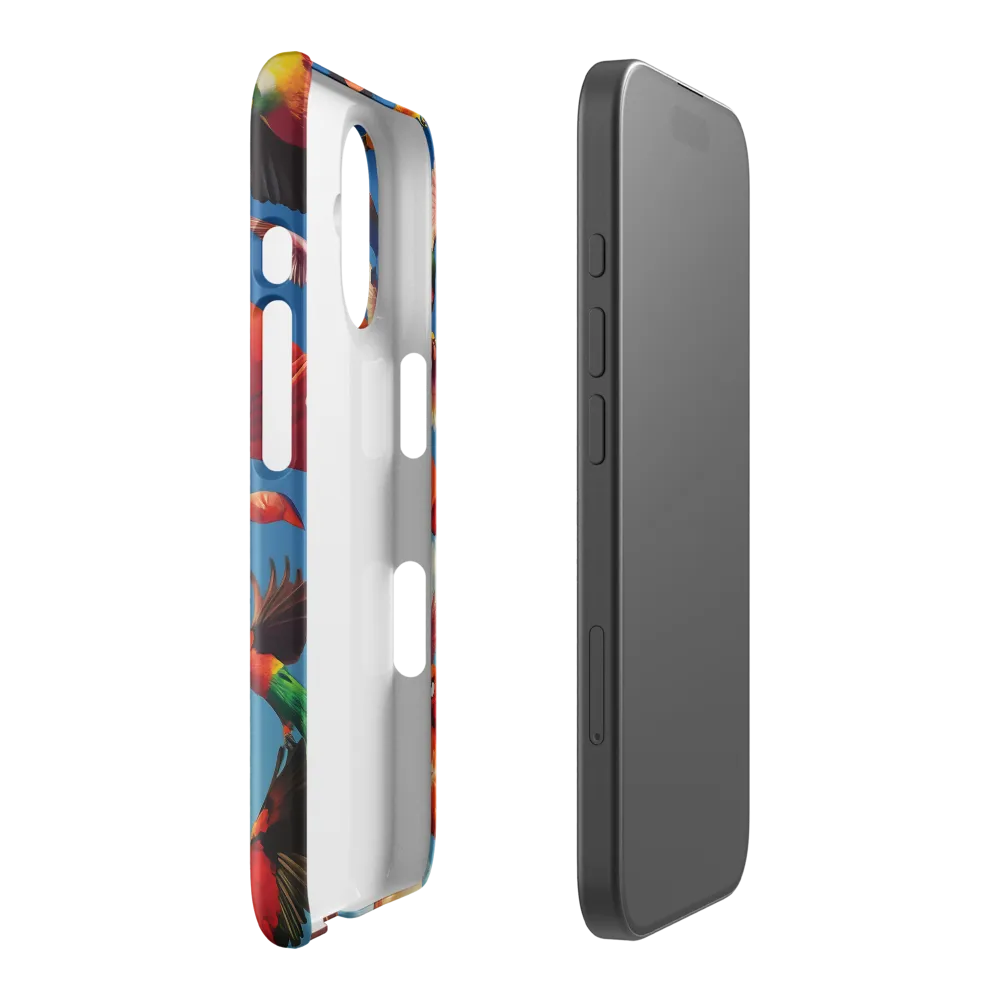 Exuberant Scream with Birds 
 iPhone 15 Plus | Tough Case