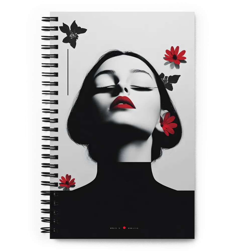 Sensual Contrast 
 Spiral Notebook | 140 pages