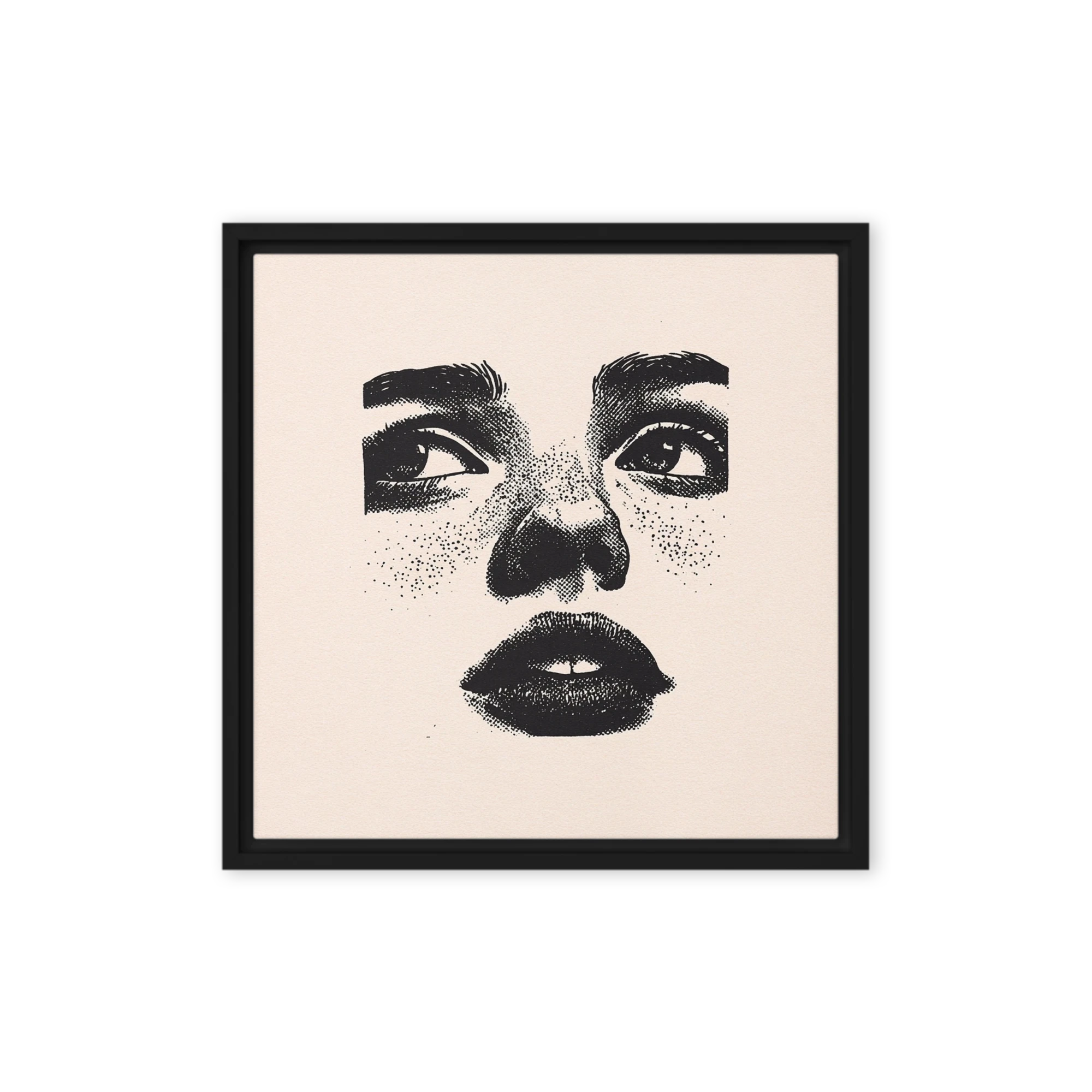 Freckled Upward Gaze | Art Print