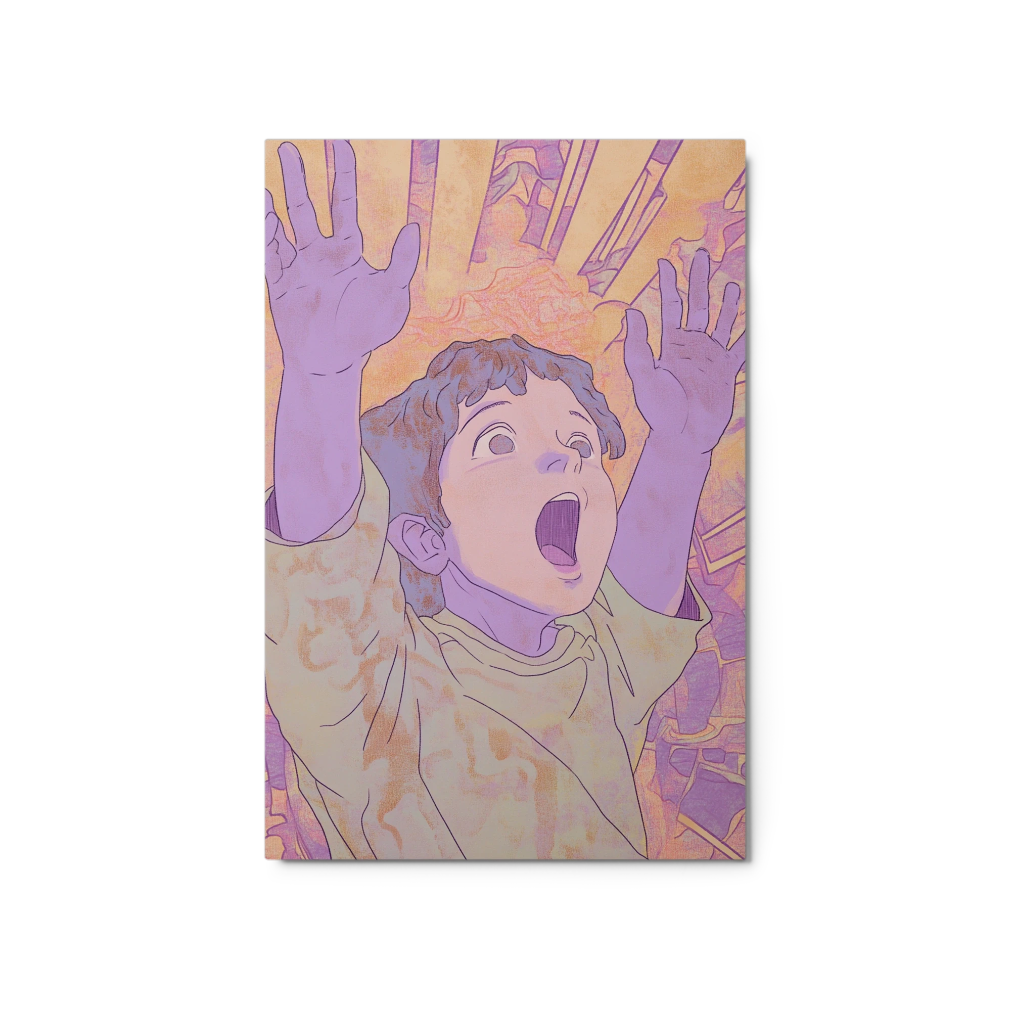 Expressive Child in Vibrant Colors