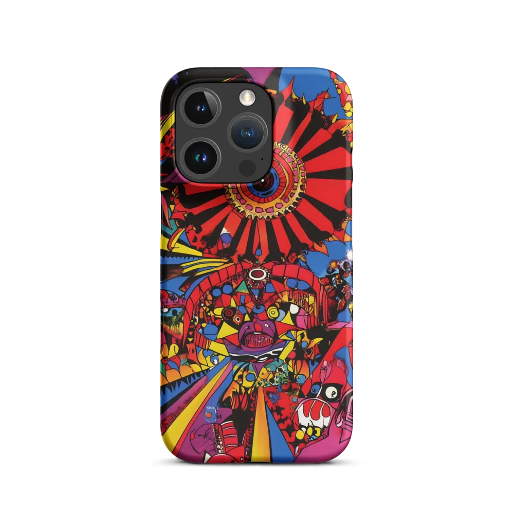 Vibrant Abstract Geometric Art | Phone Case