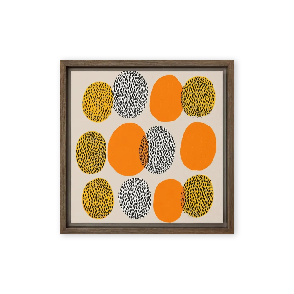 Organic Dots and Ovals | Art Print