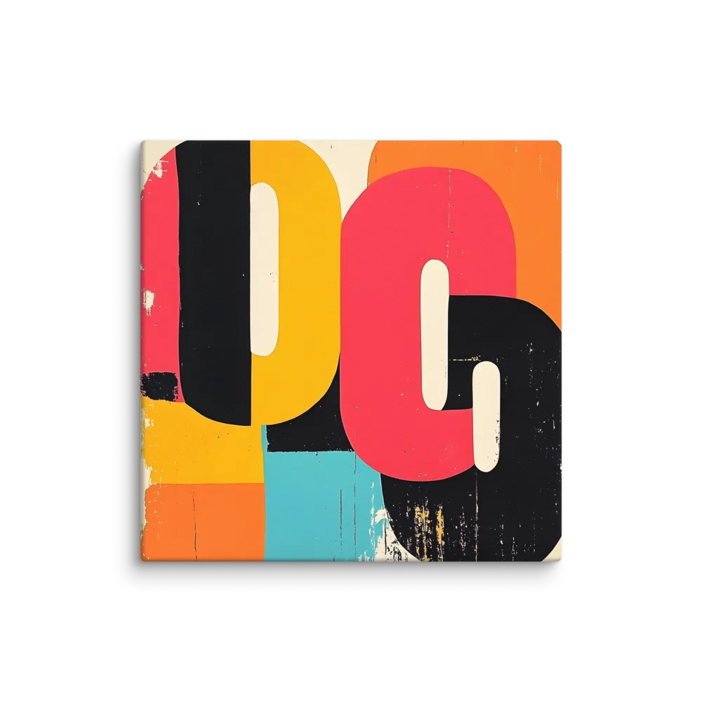 Vibrant Geometry 
 Canvas | 30″x 30″