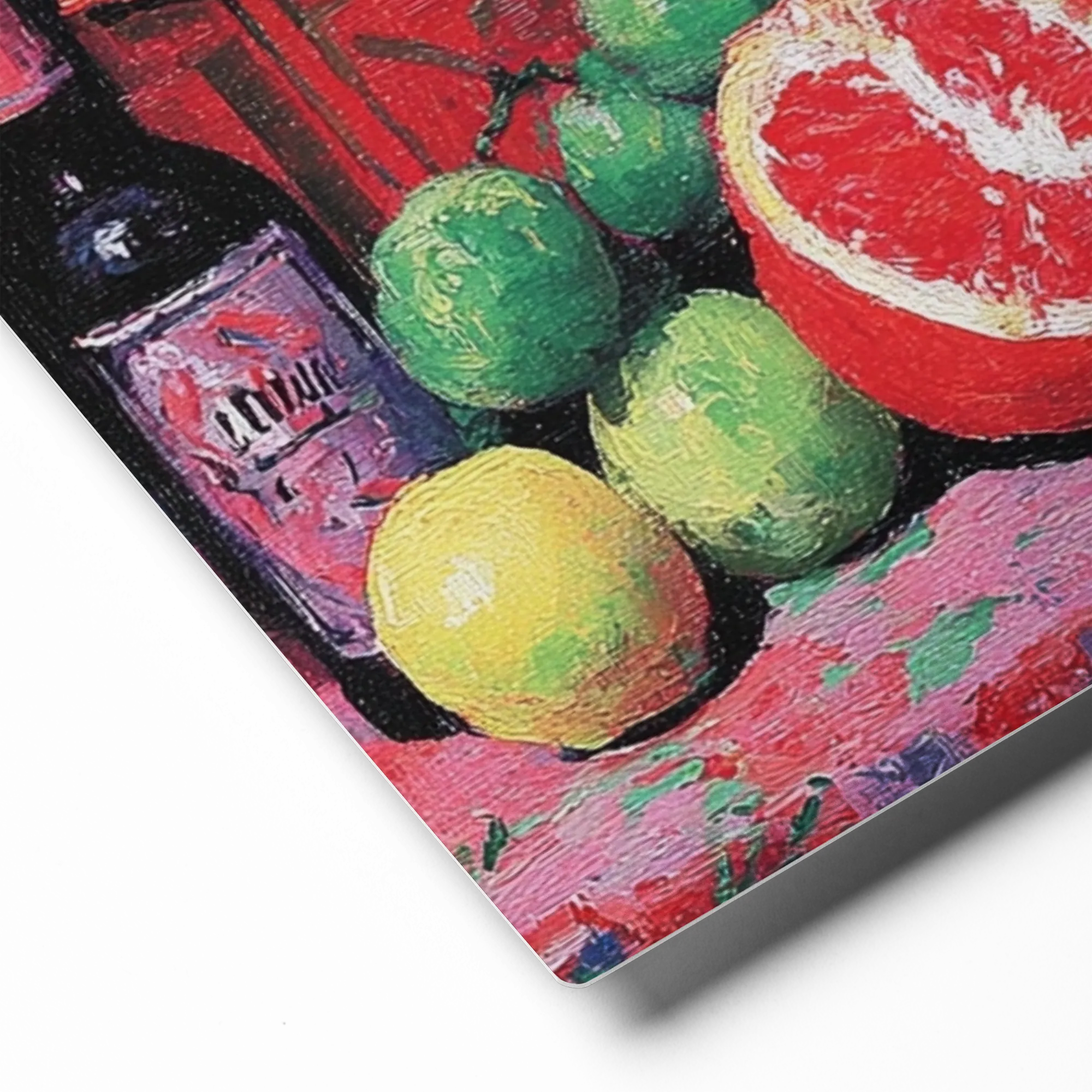 Modern Vanitas Still Life 
 Canvas with White Frame