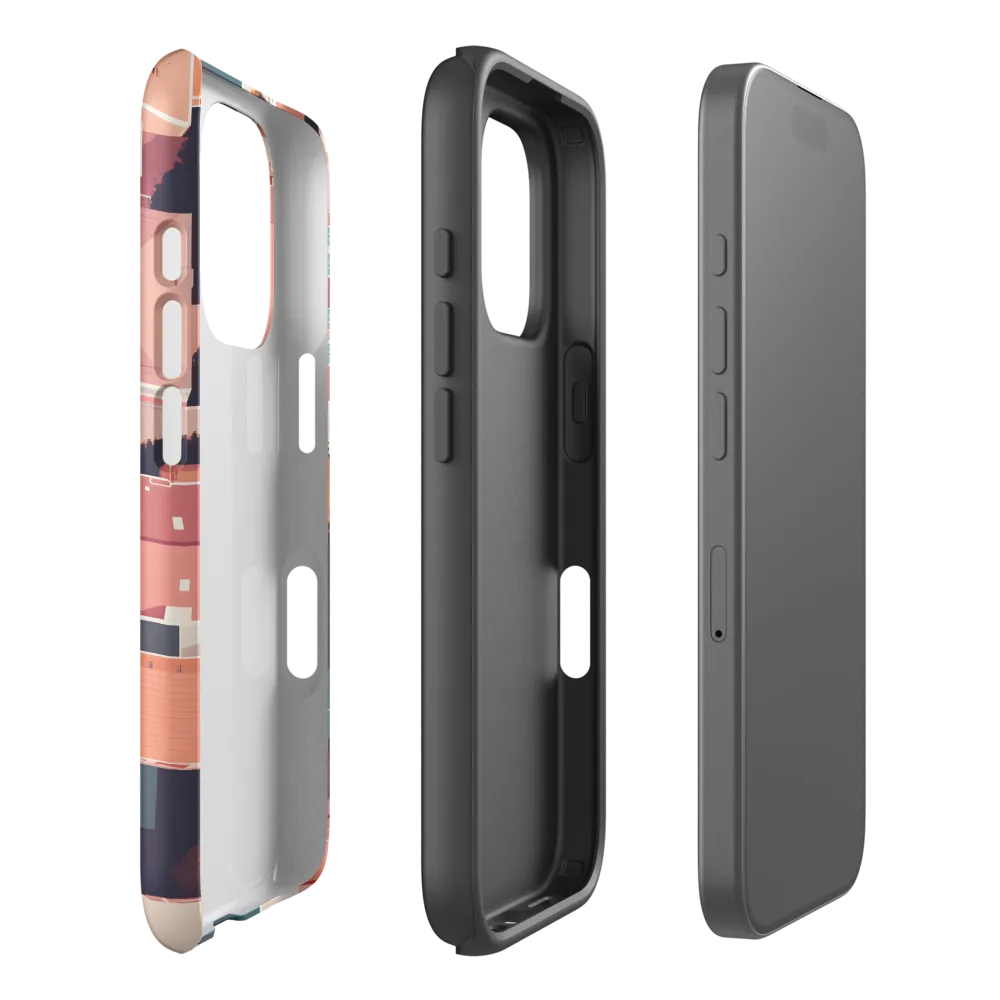 Minimalist Urban Street Illustration | Phone Case
