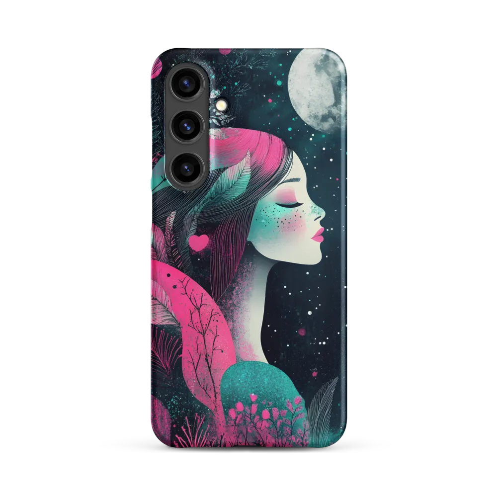 Lunar Blossom Profile | Phone Case