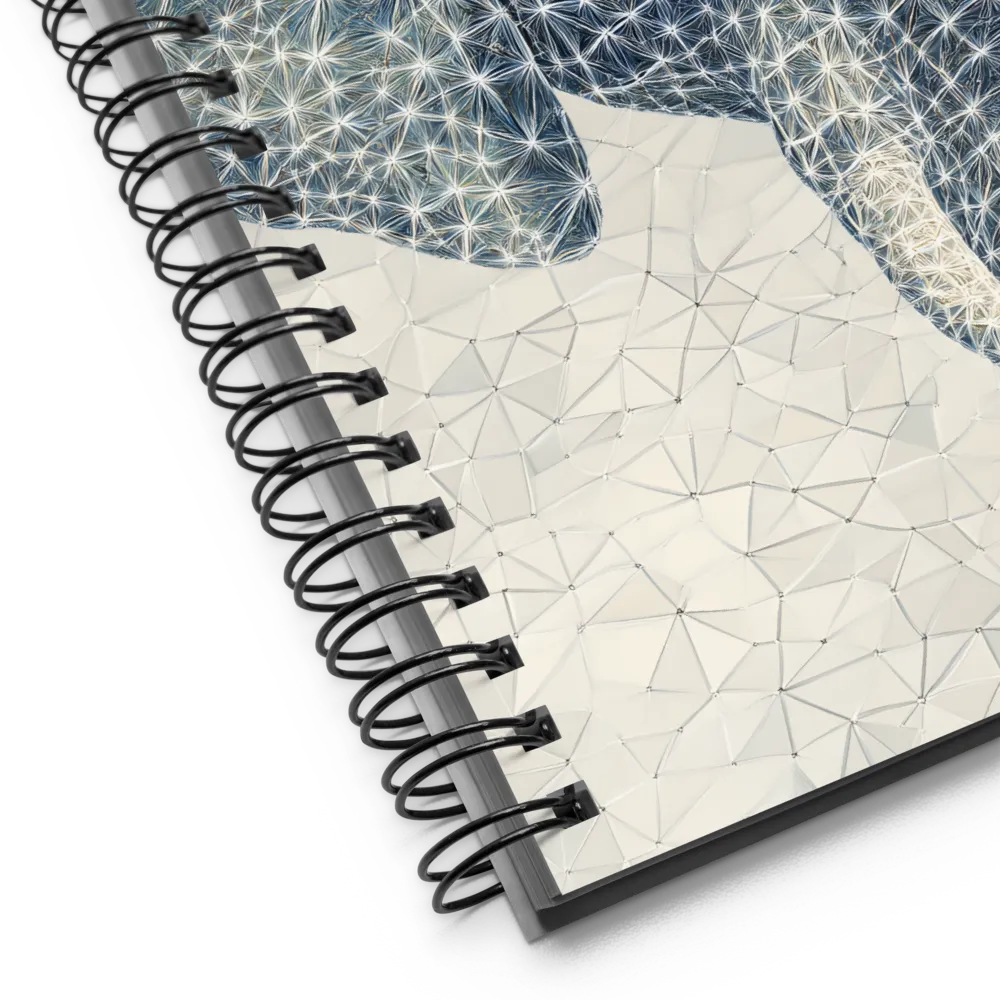 Tessellated Elephant Portrait 
 Spiral Notebook | 140 pages