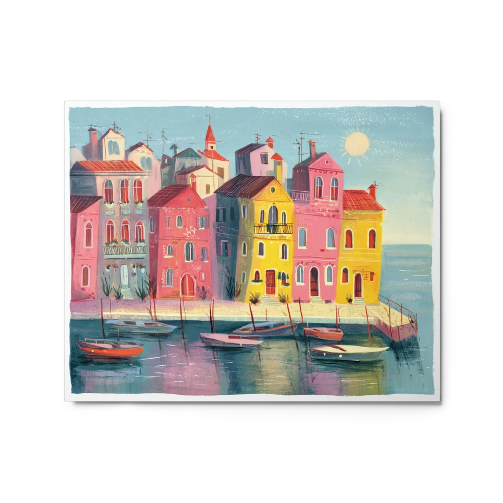 Mediterranean Harbor | Art Print
